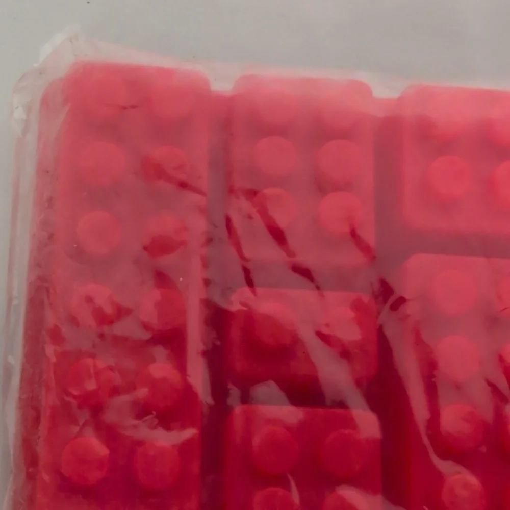 NIB Mini Fig and Bricks Candy Molds